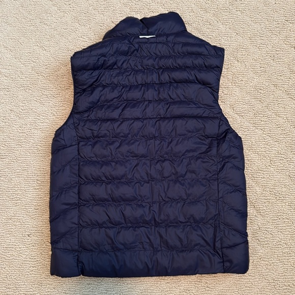 Polo Ralph Lauren Girls size 7 Light Pink Navy Reversible Quilted Puffer Vest - Picture 6 of 6